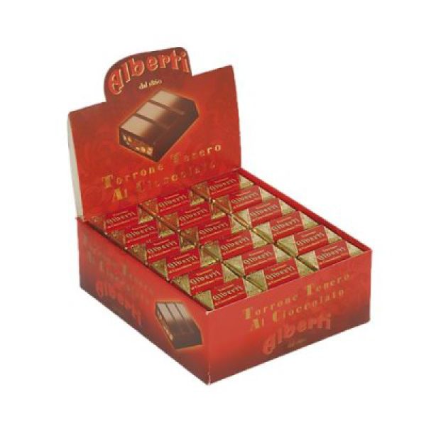 TORRONE TENERO CIOCCOLATO GR.20 Pz.90