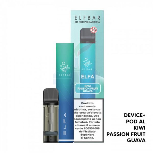 ELFA KIT KIWI GUAV.ML.2 Pz.10 NICOTINA