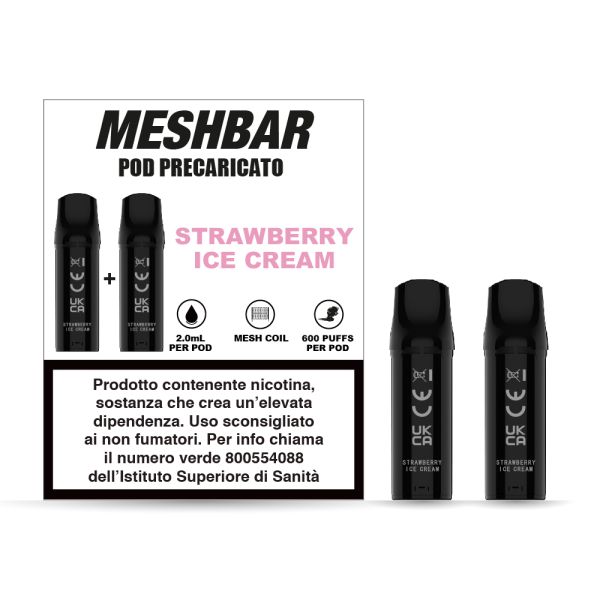 MESHBAR POD ICE C.2% ML2 P10x2 NICOTINA