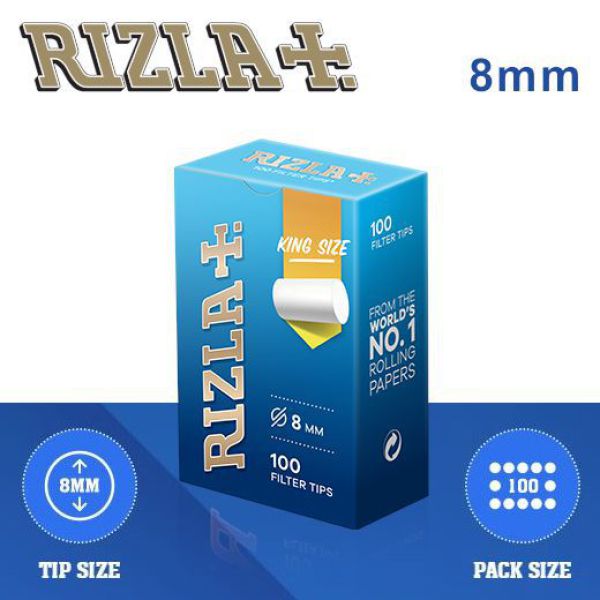 vendita FILTRI RIZLA REGULAR 8 MM PZ.10 Rizla  greco dolciaria, vendita  dolciumi all'ingrosso