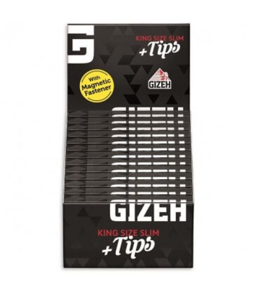 CARTINE GIZEH BLACK KS+TIPS Pz.26
