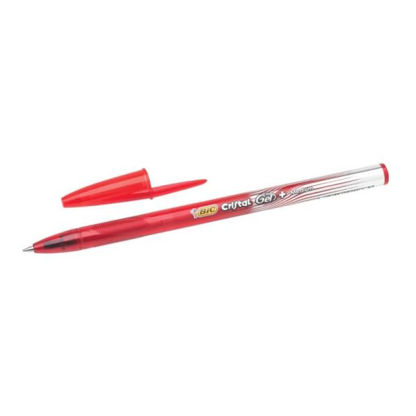 PENNE BIC CRISTAL GEL ROSSO Pz.20