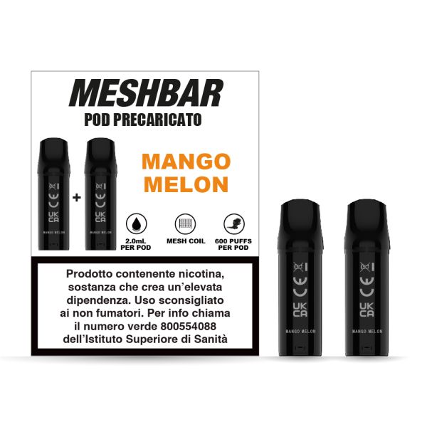 MESHBAR POD MANGO 2% ML2 P10x2 NICOTINA