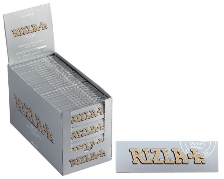 CARTINE RIZLA SILVER CORTE PZ.100