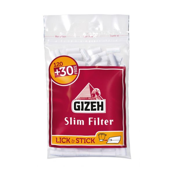 FILTRI GIZEH SLIM 6MM Pz.20x120+30