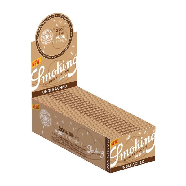 vendita CARTINE SMOKING THINNE.BROWN CORTE P50 Smoking