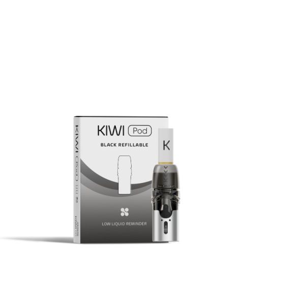 KIWI POD BLACK REFILLABLE Pz.10x2