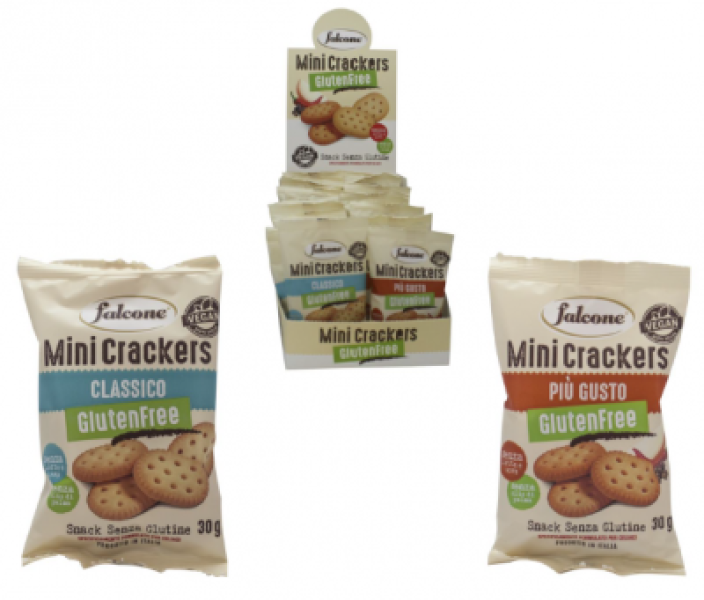 MINI CRACKERS GLUTENFREE PZ.24 GR.30
